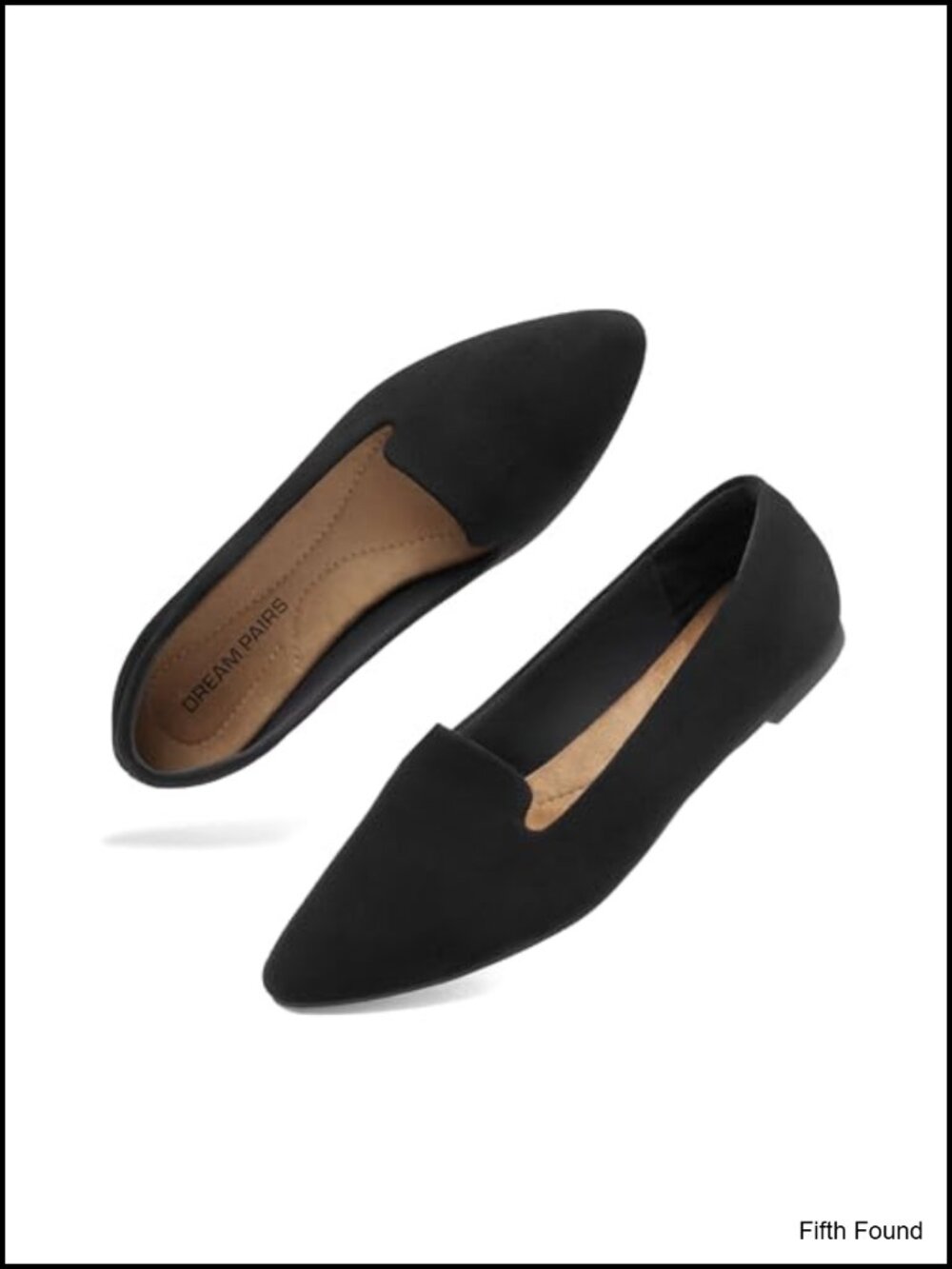 Women's Pointed Toe Business Dressy Slip-On Flats